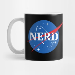 Nasa Nerd Logo Mug